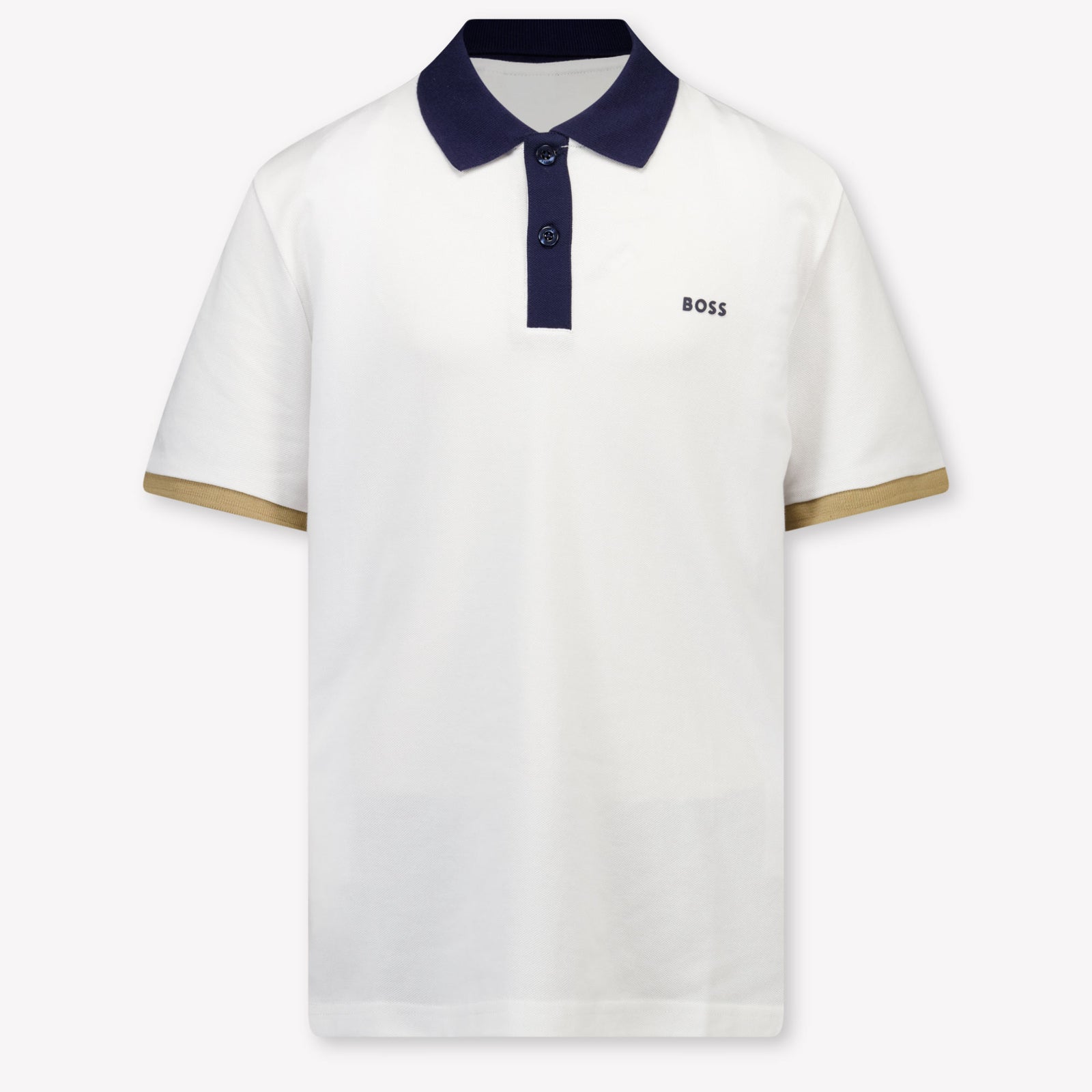 Boss Kids Boys Polo In White