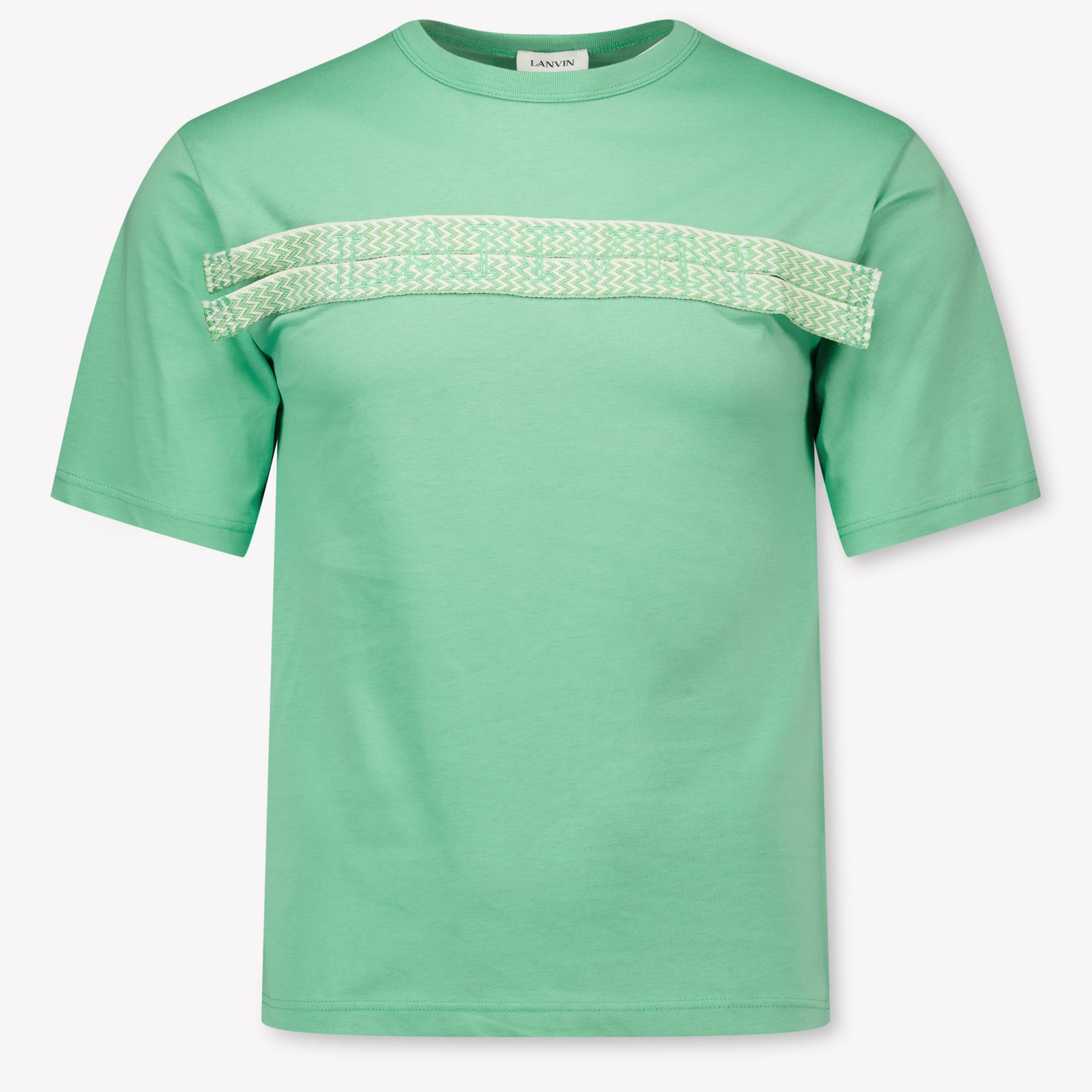 Lanvin Kinder Jongens T-Shirt In Groen