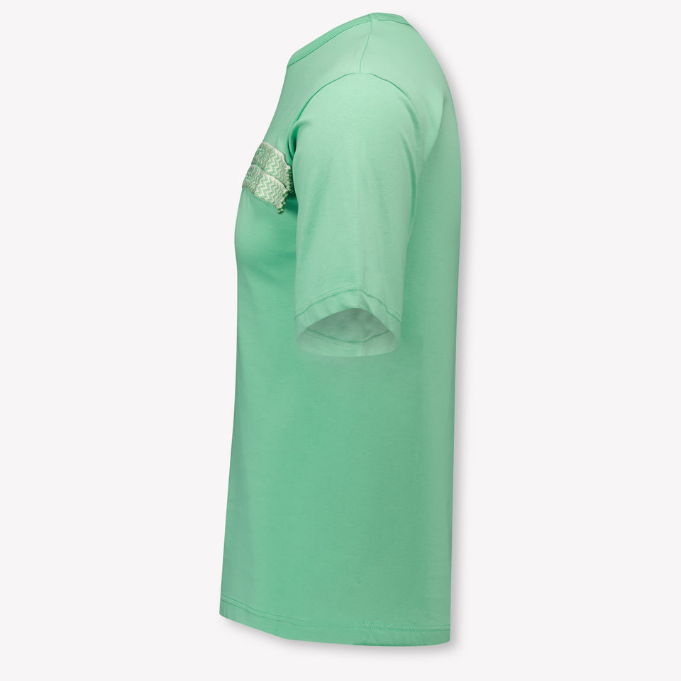Lanvin Kinder Jongens T-Shirt In Groen