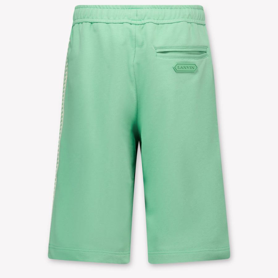 Lanvin Kids Boys Shorts In Green