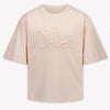 Chloe Kinder Meisjes T-Shirt In Licht Roze