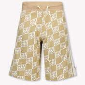HUGO Kids Boys Shorts In Beige