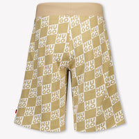 HUGO Kinder Jongens Shorts In Beige