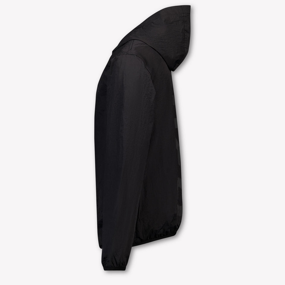 HUGO Kids Boys Summer jacket In Black