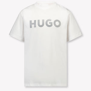 HUGO Kids Boys T-Shirt In White