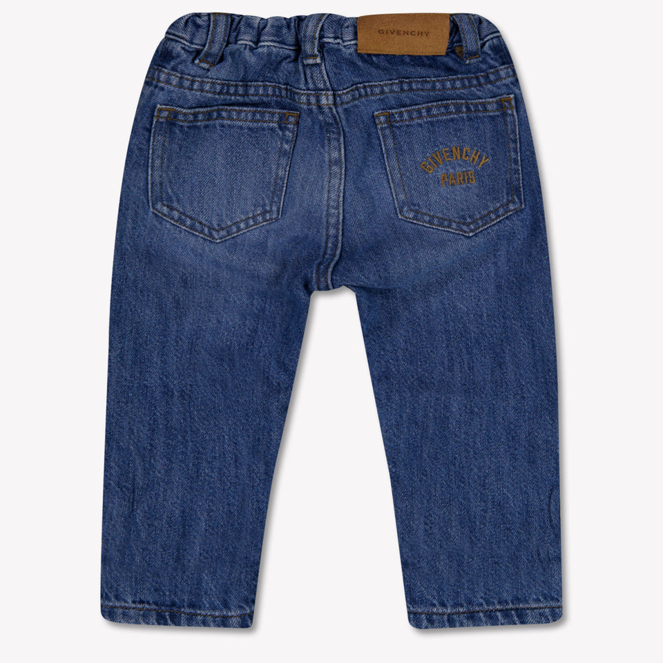 Givenchy Baby Jongens Jeans In Blauw