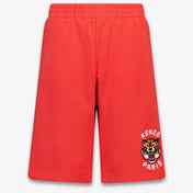 Kenzo Kids Kinder Jongens Shorts In Rood