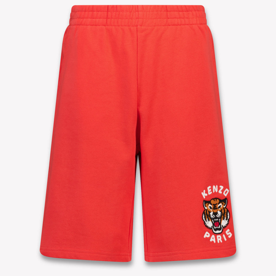 Kenzo Kids Kinder Jongens Shorts In Rood