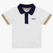 Boss Baby Boys Polo In White