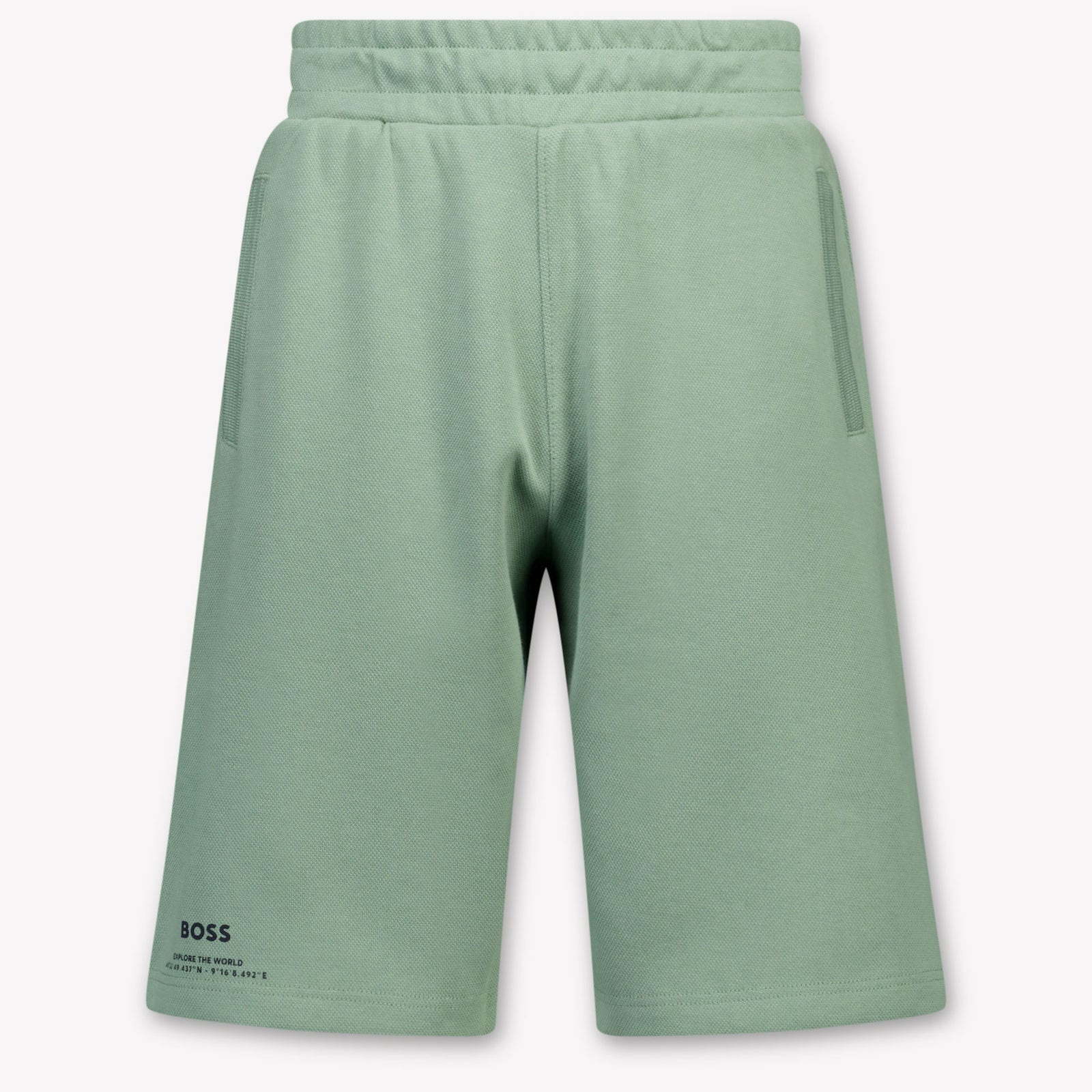 Boss Kids Boys Shorts In Green