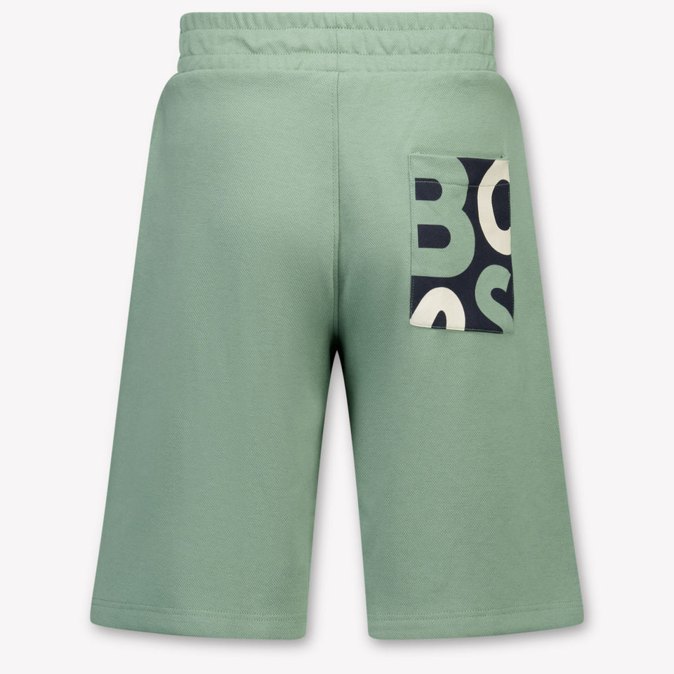 Boss Kinder Jongens Shorts In Groen