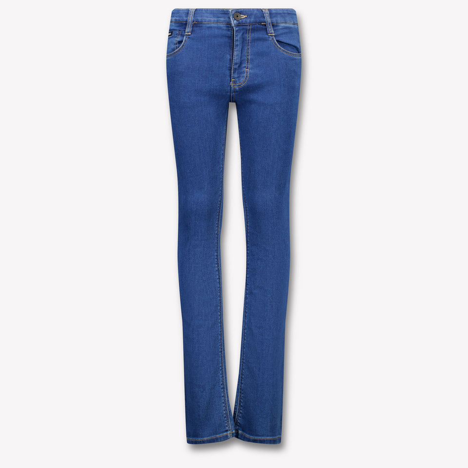Boss Kinder Jongens Jeans In Blauw
