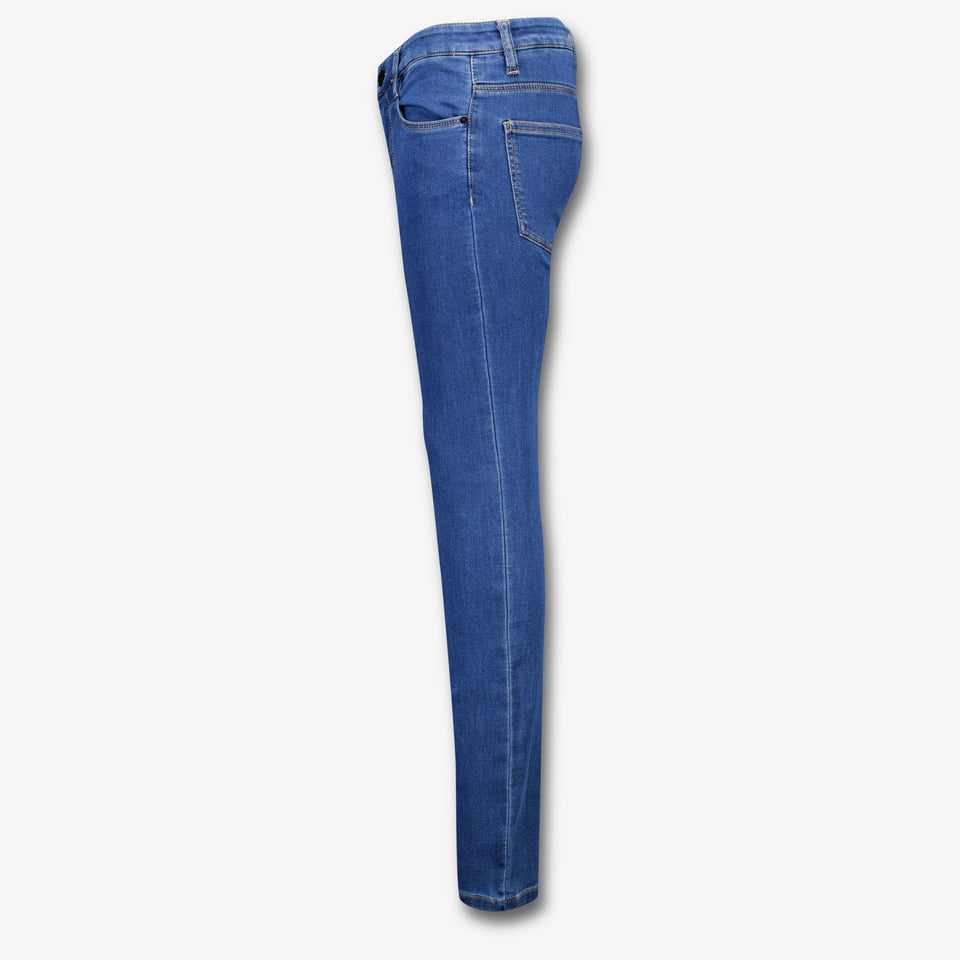 Boss Kinder Jongens Jeans In Blauw