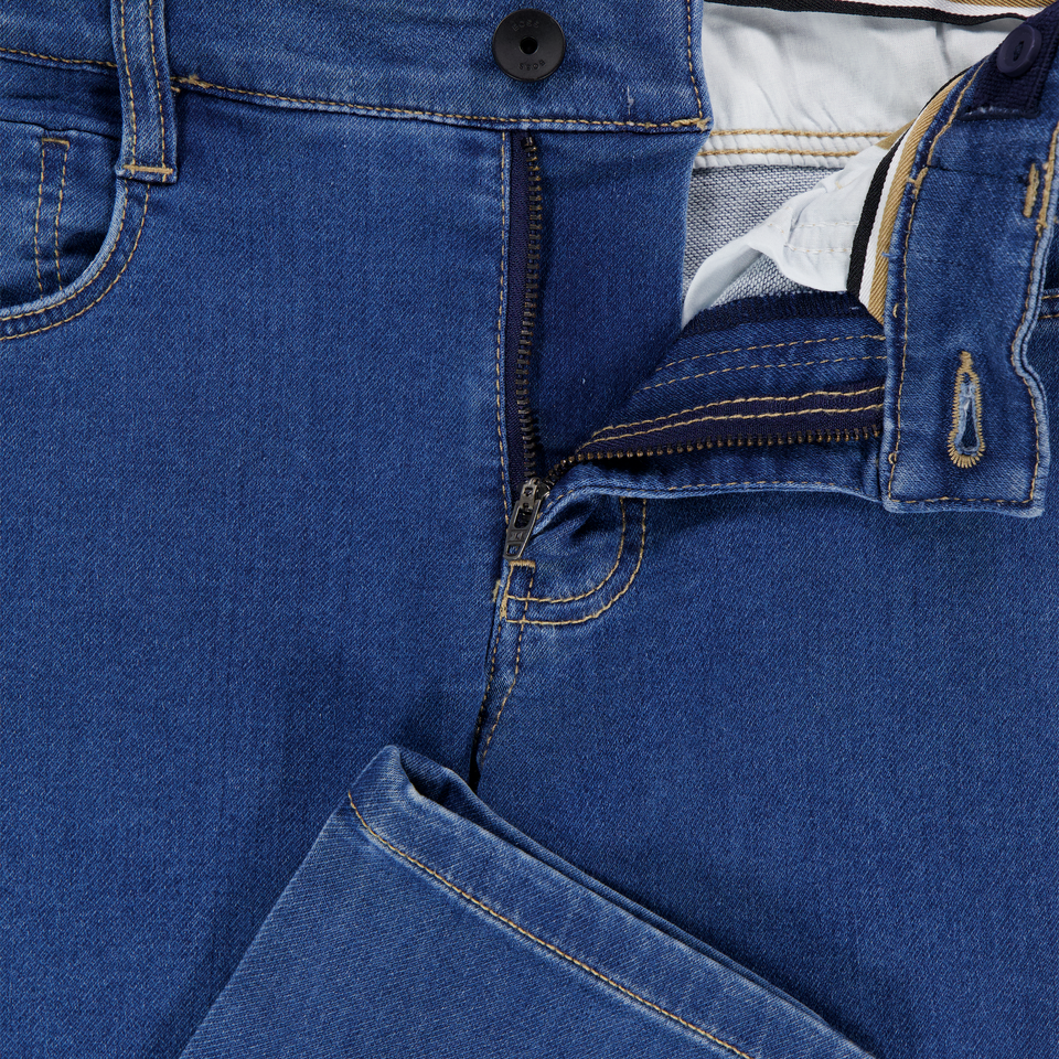 Boss Kinder Jongens Jeans In Blauw