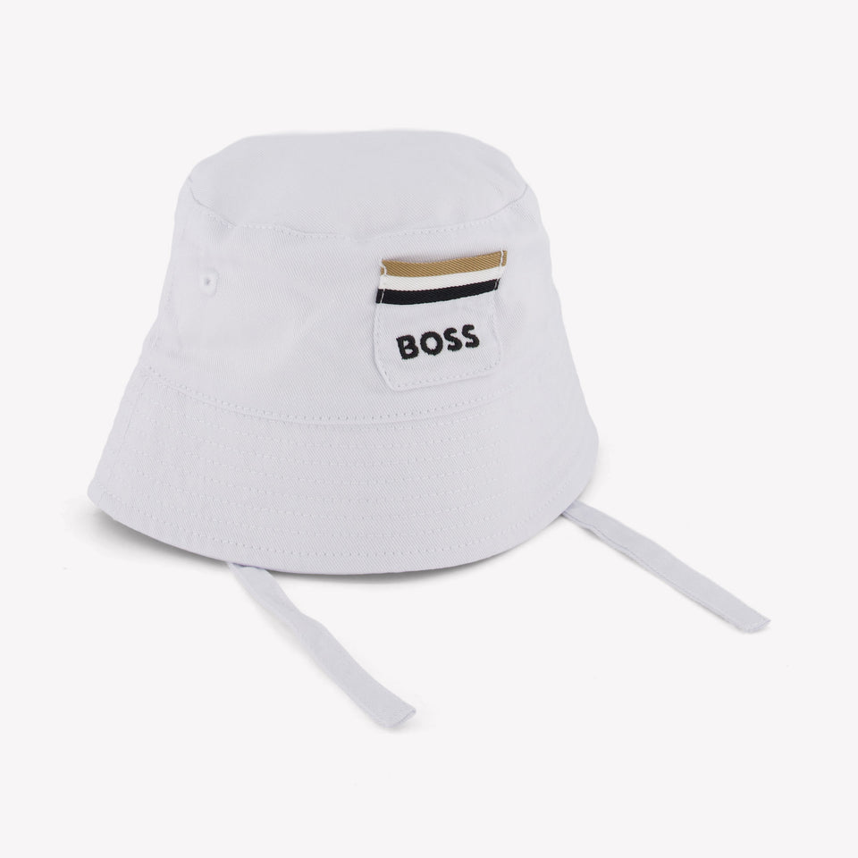 Boss Baby Boys Hat In White