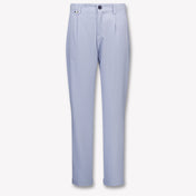 Boss Kids Boys Pants In Light Blue