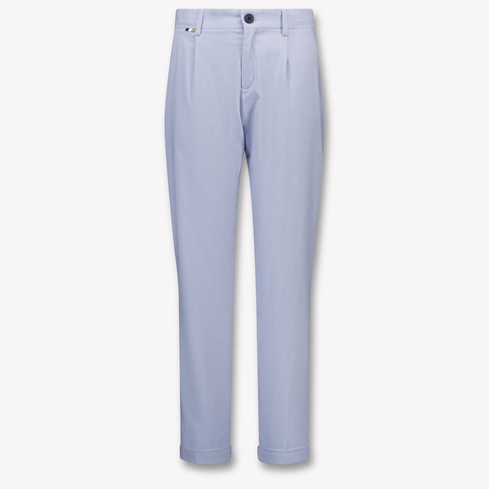 Boss Kids Boys Pants In Light Blue