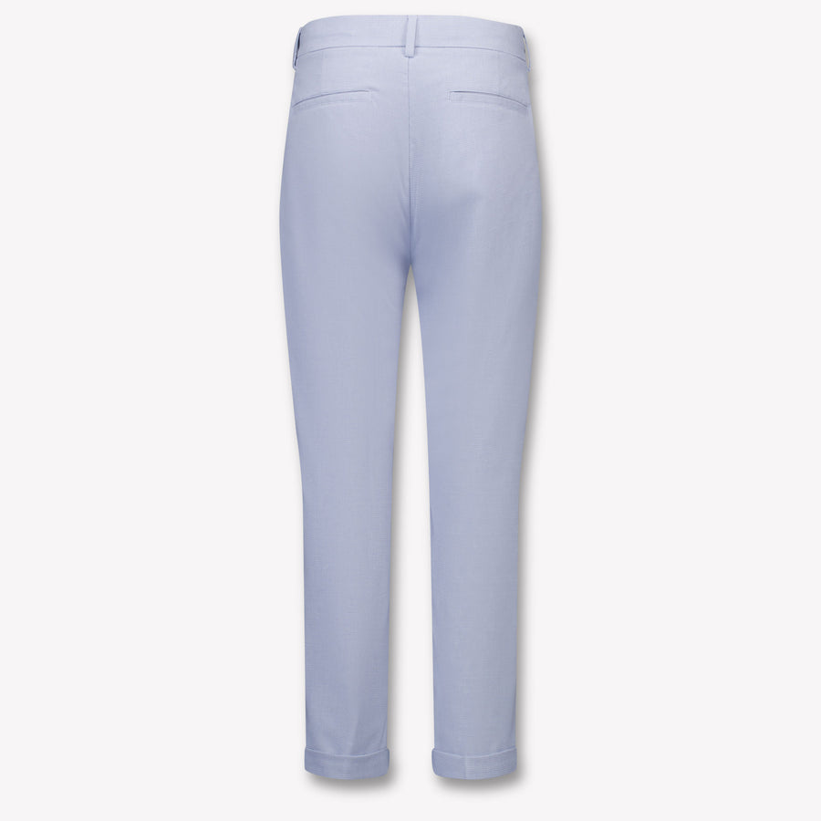 Boss Kids Boys Pants In Light Blue