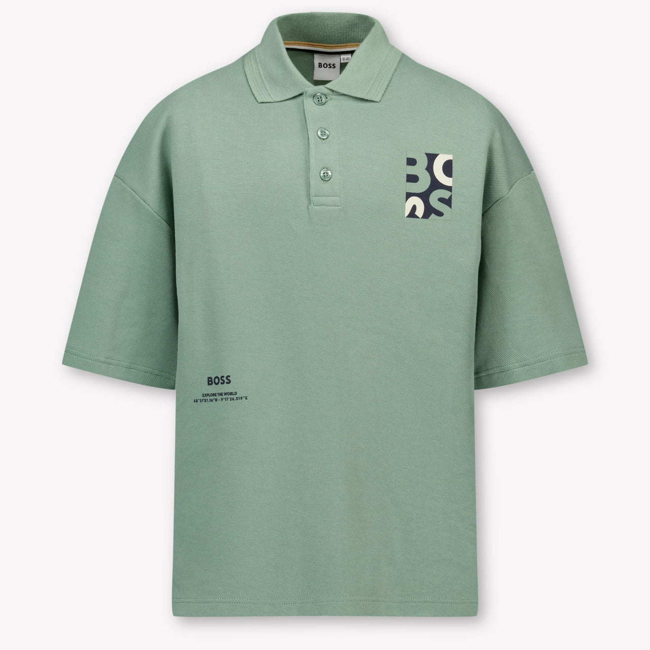 Boss Kinder Jongens Polo In Groen