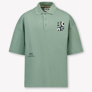 Boss Kinder Jongens Polo In Groen