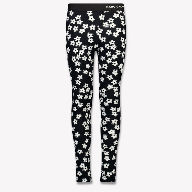 Marc Jacobs Kids Girls Leggings In Black