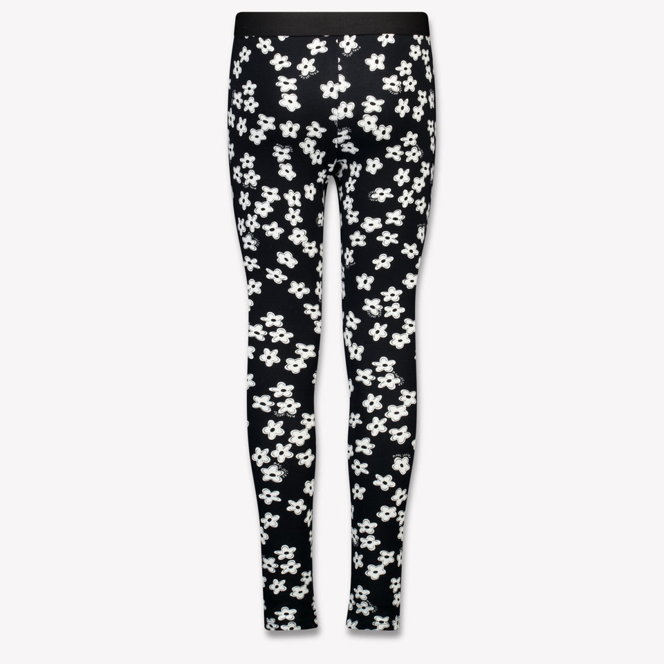 Marc Jacobs Kids Girls Leggings In Black