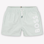 Boss Baby Boys Swimwear In Mint