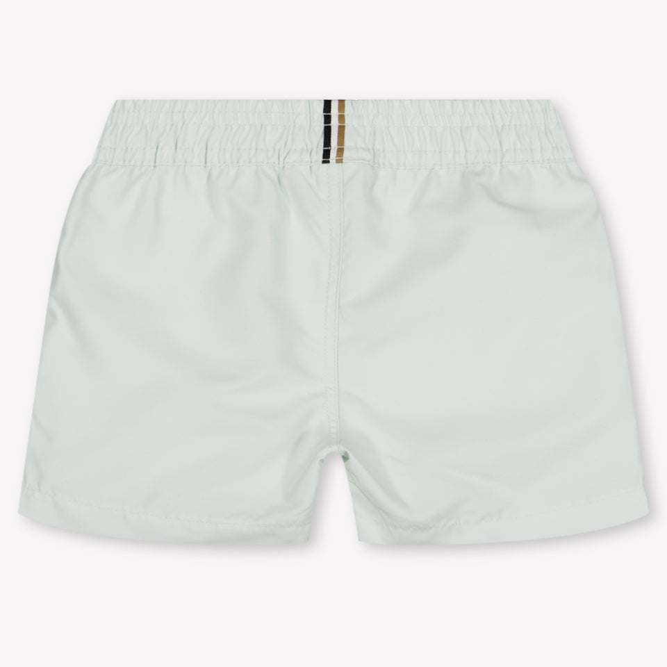 Boss Baby Boys Swimwear In Mint