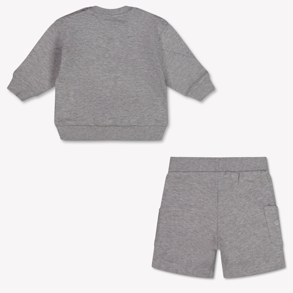Givenchy Baby Boys Set In Gray