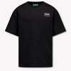 Kenzo Kids Kinder Jongens T-Shirt In Zwart