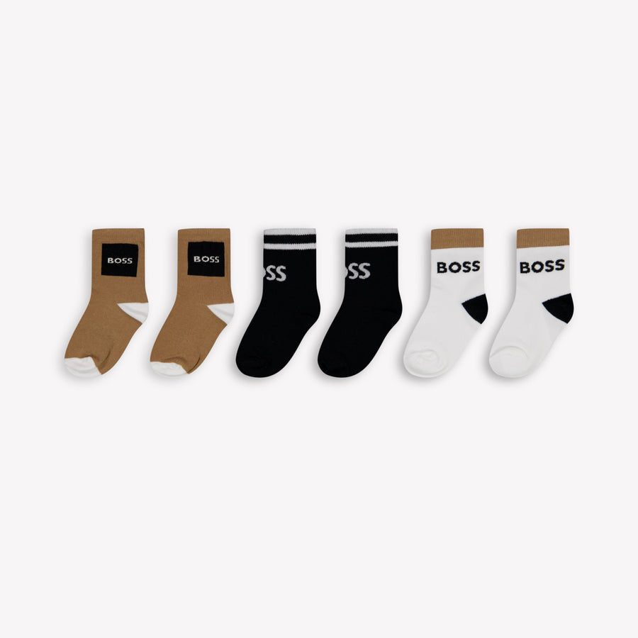 Boss Baby Boys Socks In Black