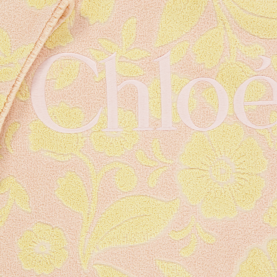 Chloe Kinder Meisjes Jurk In Licht Roze
