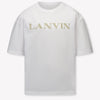 Lanvin Kinder Jongens T-Shirt In Wit