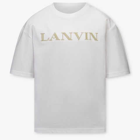 Lanvin Kids Boys T-Shirt In White