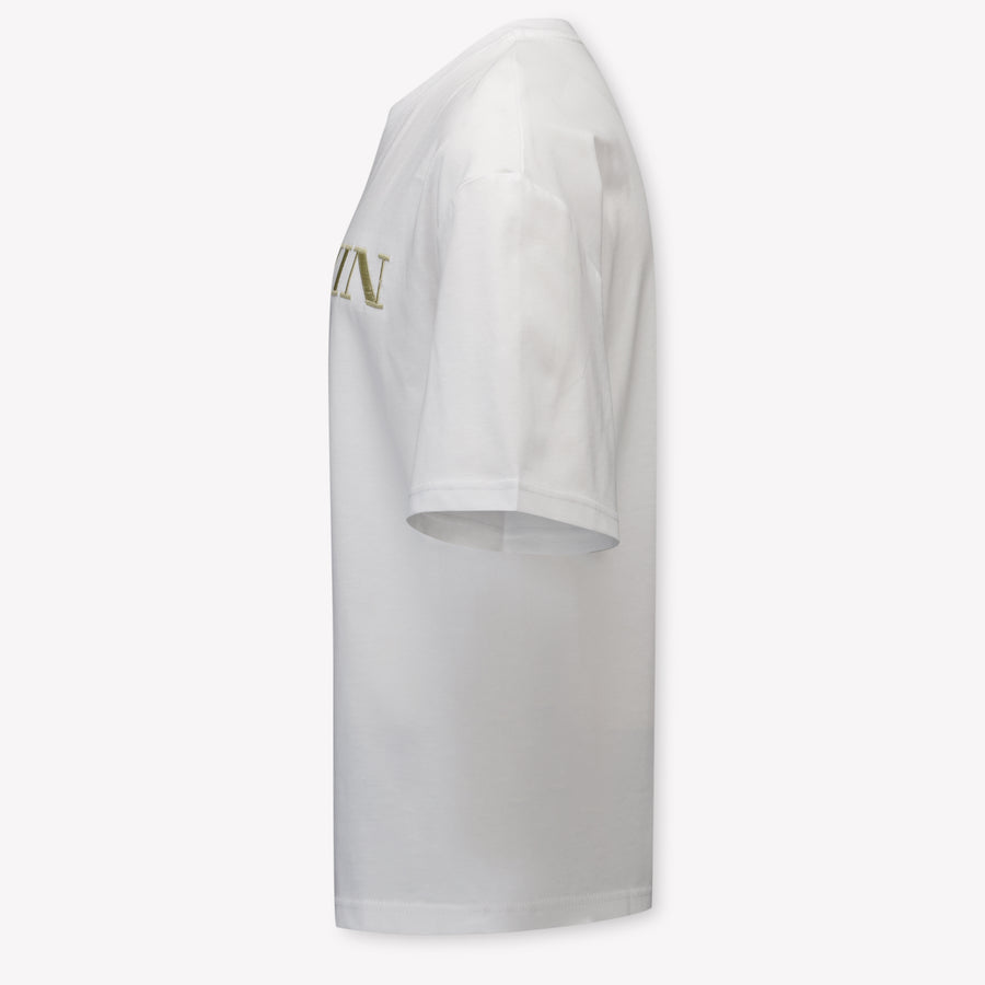 Lanvin Kinder Jongens T-Shirt In Wit