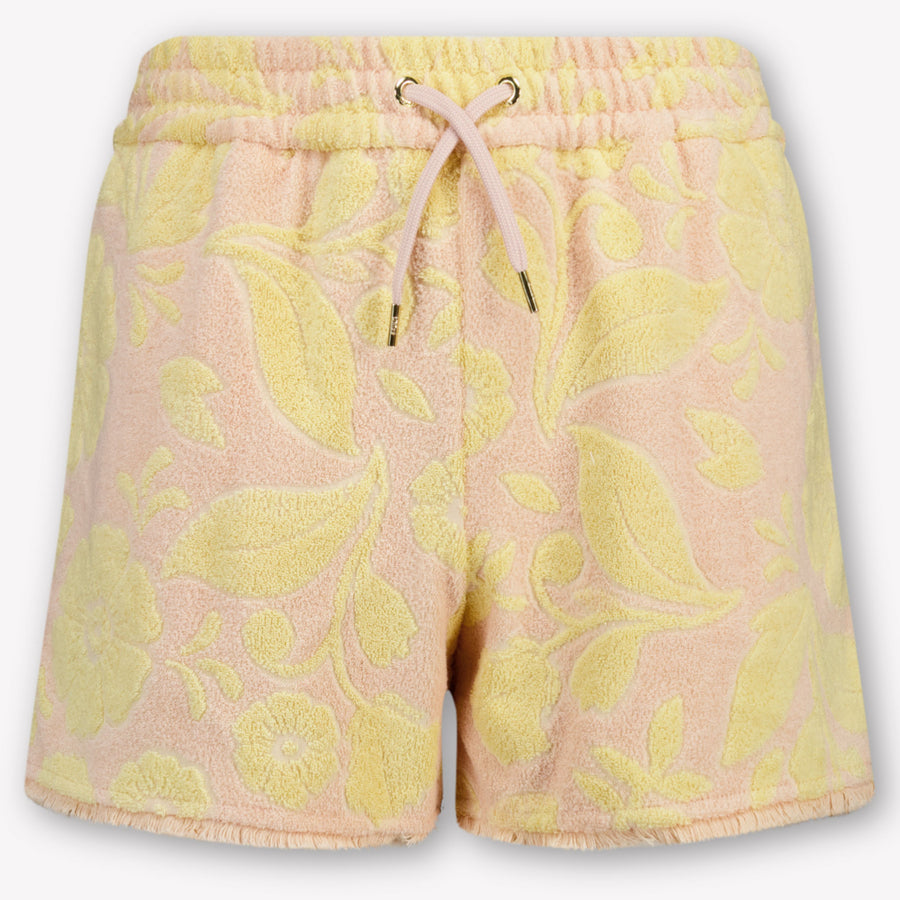 Chloe Kids Girls Shorts In Light Pink