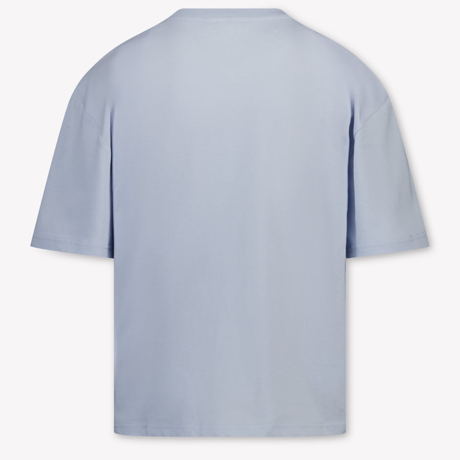 Lanvin Kids Boys T-Shirt In Light Blue