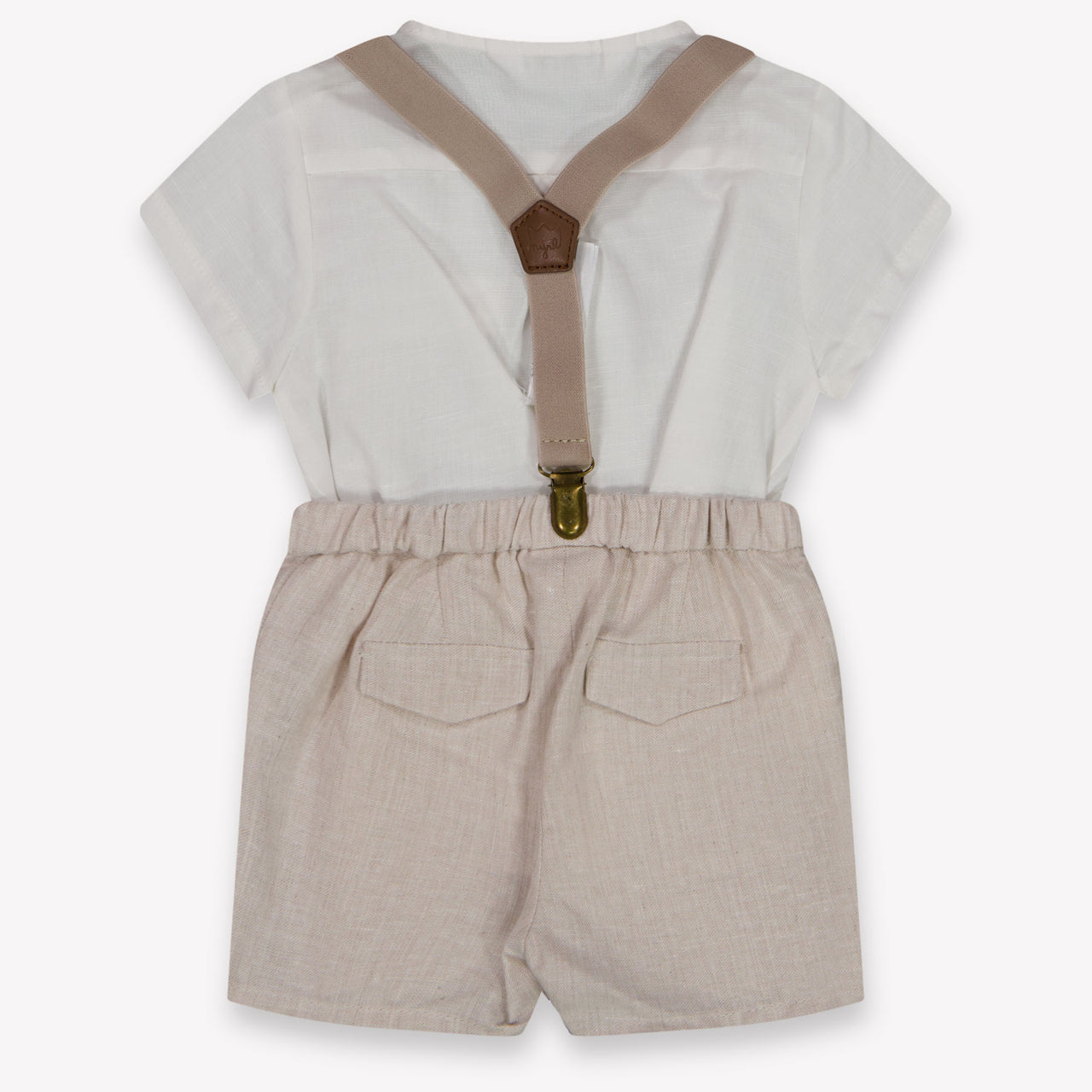 Mayoral Baby Boys Set In Beige