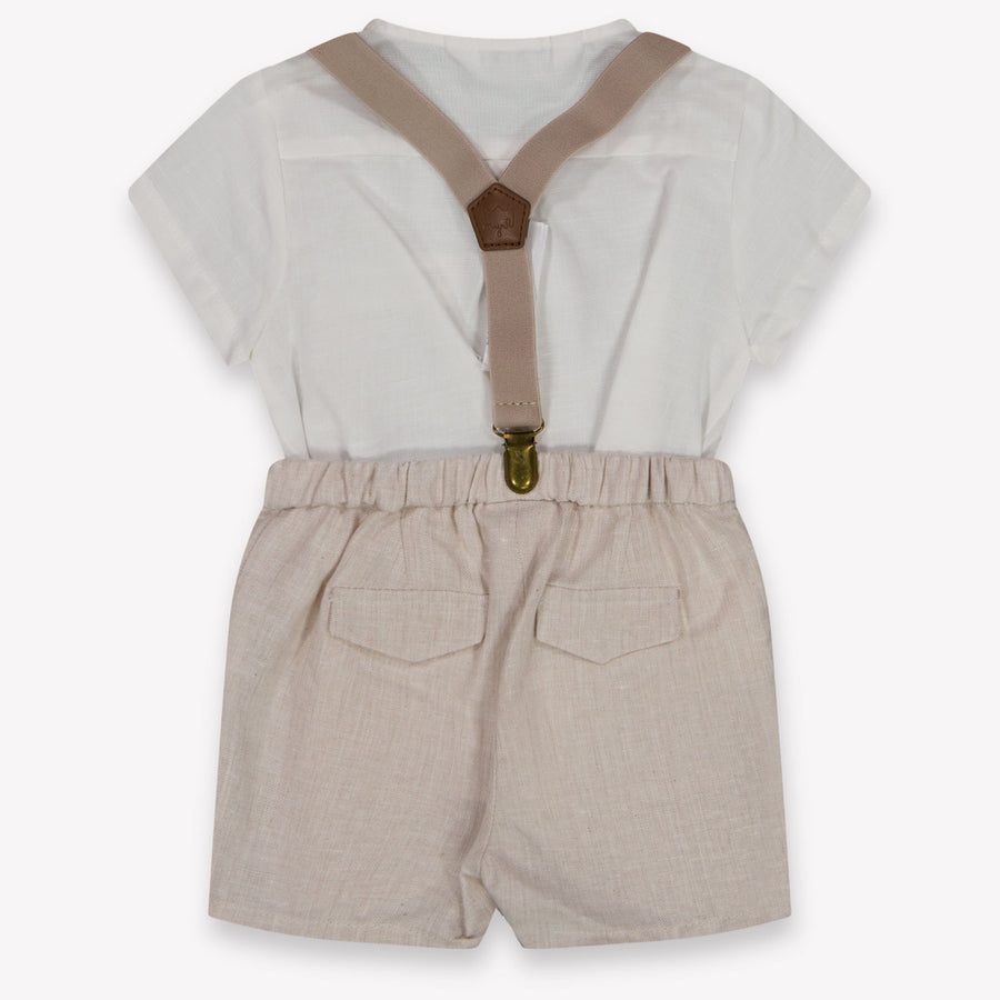 Mayoral Baby Boys Set In Beige
