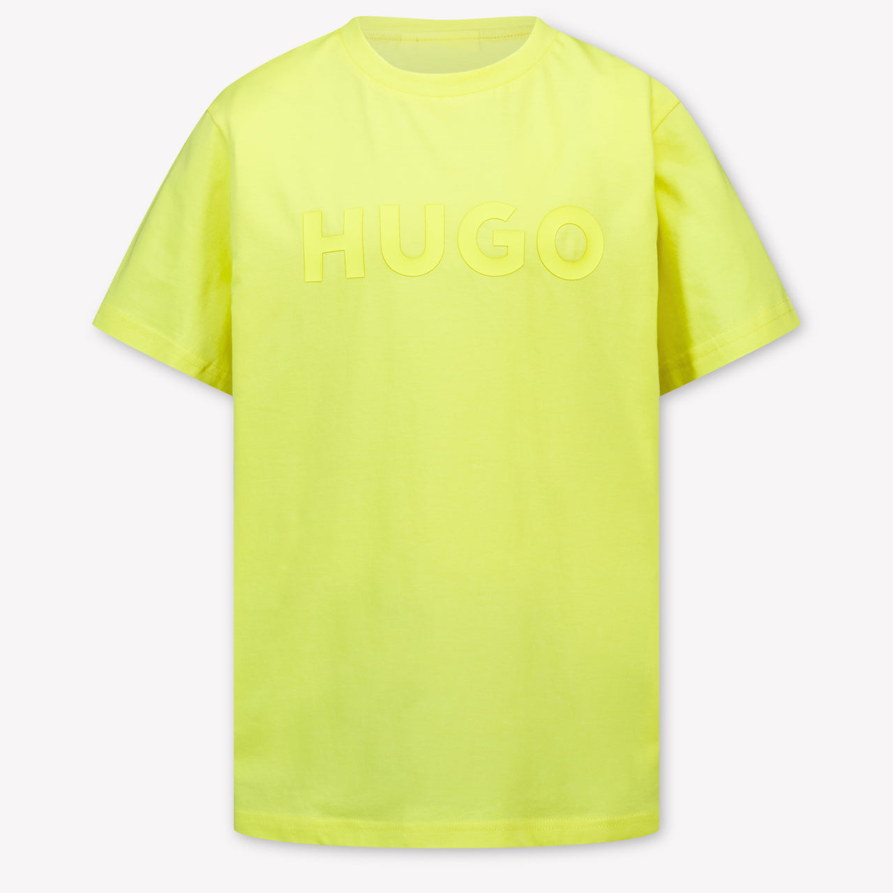 HUGO Kids Boys T-Shirt In Yellow