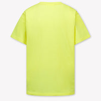 HUGO Kids Boys T-Shirt In Yellow