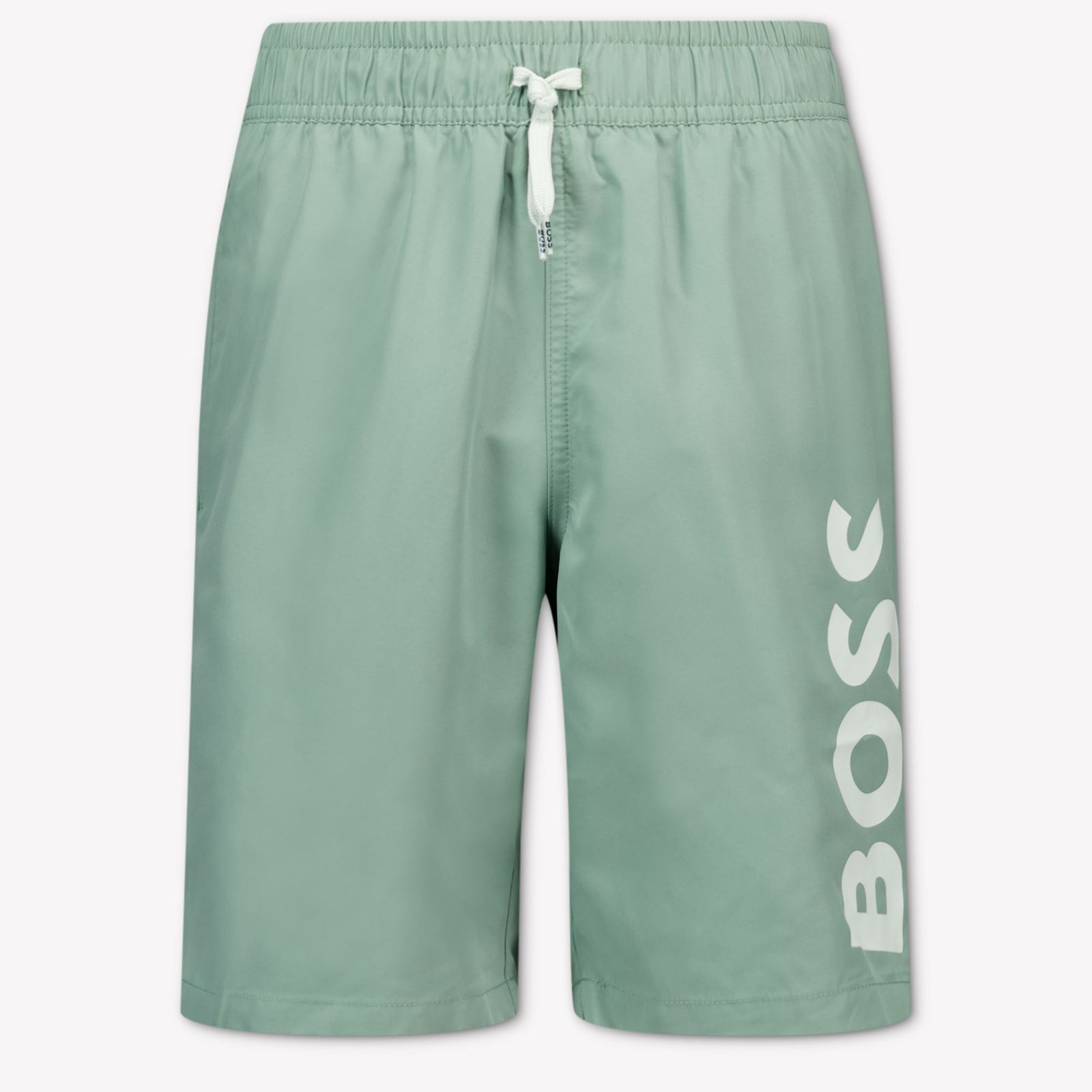Boss Kids Boys Swimwear In Green