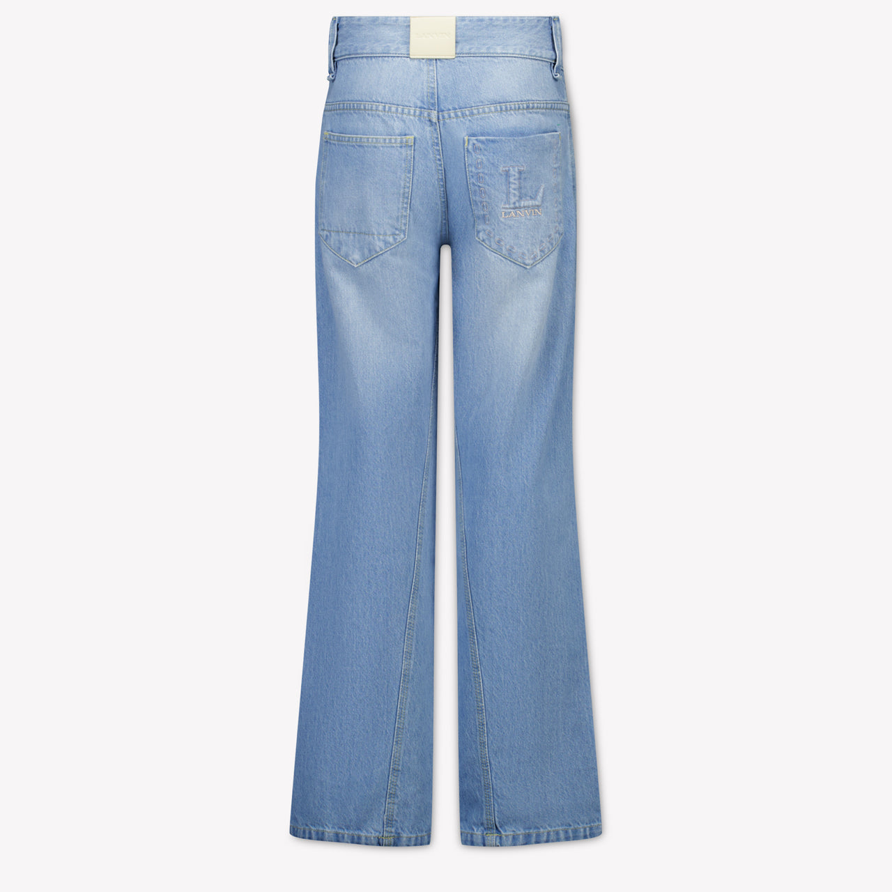Lanvin Kids Boys Jeans In Light Blue