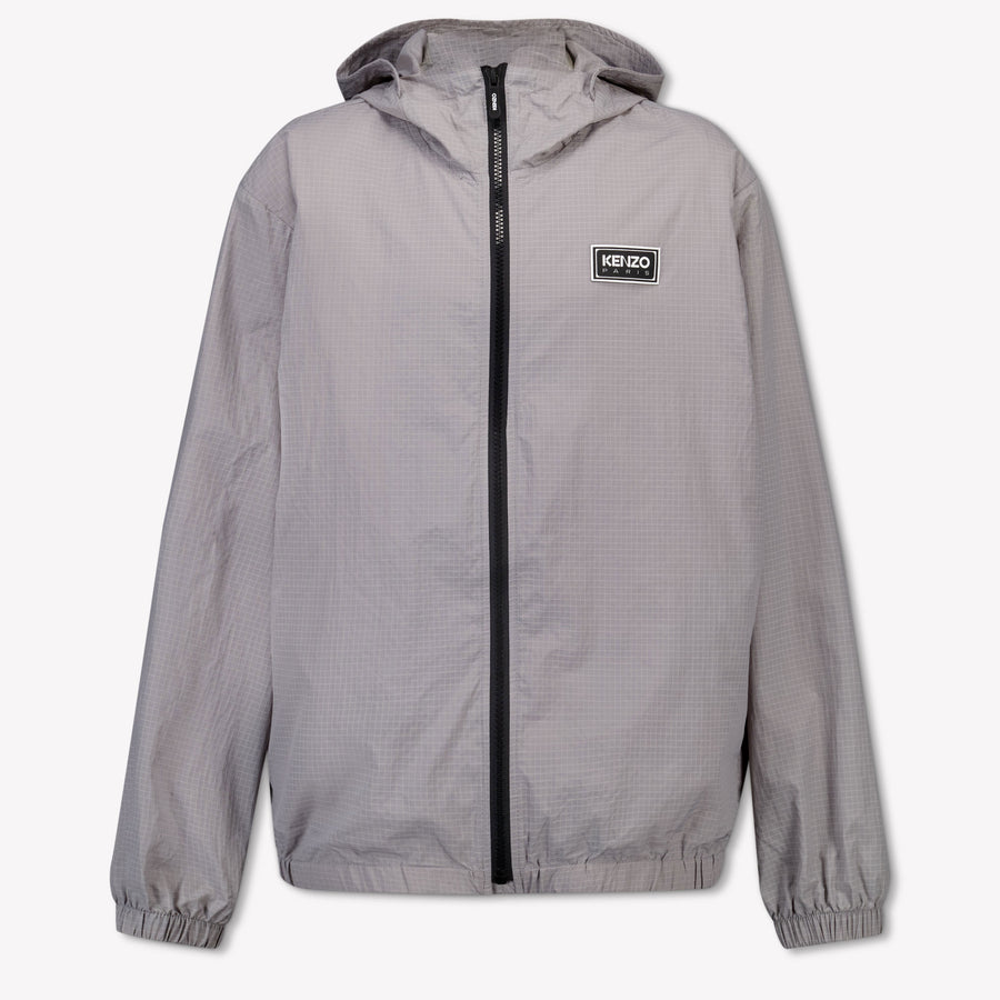 Kenzo Kids Kids Boys Summer jacket In Light Gray