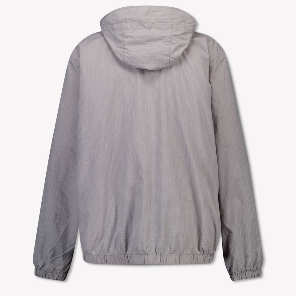 Kenzo Kids Kinder Jongens Zomerjas In Licht Grijs