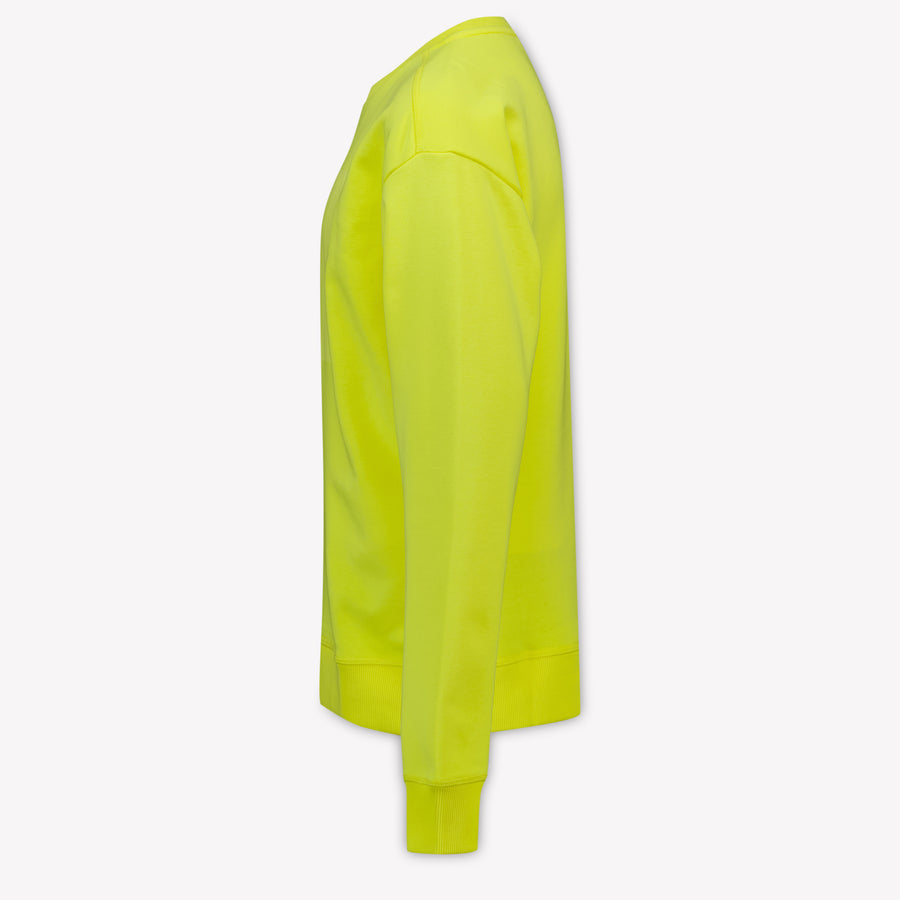 HUGO Kids Boys Sweater In Yellow