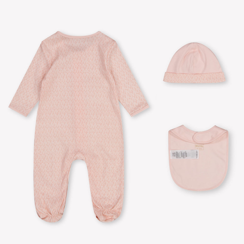 Michael Kors Baby Girls Playsuit In Pink