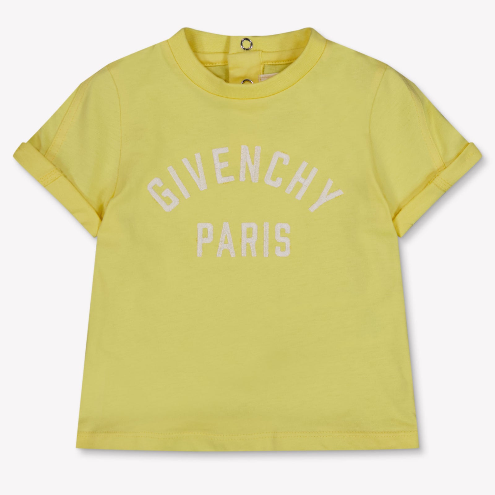 Givenchy Baby Jongens T-Shirt In Geel