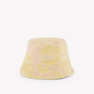 Chloe Kids Girls Hat In Light Pink