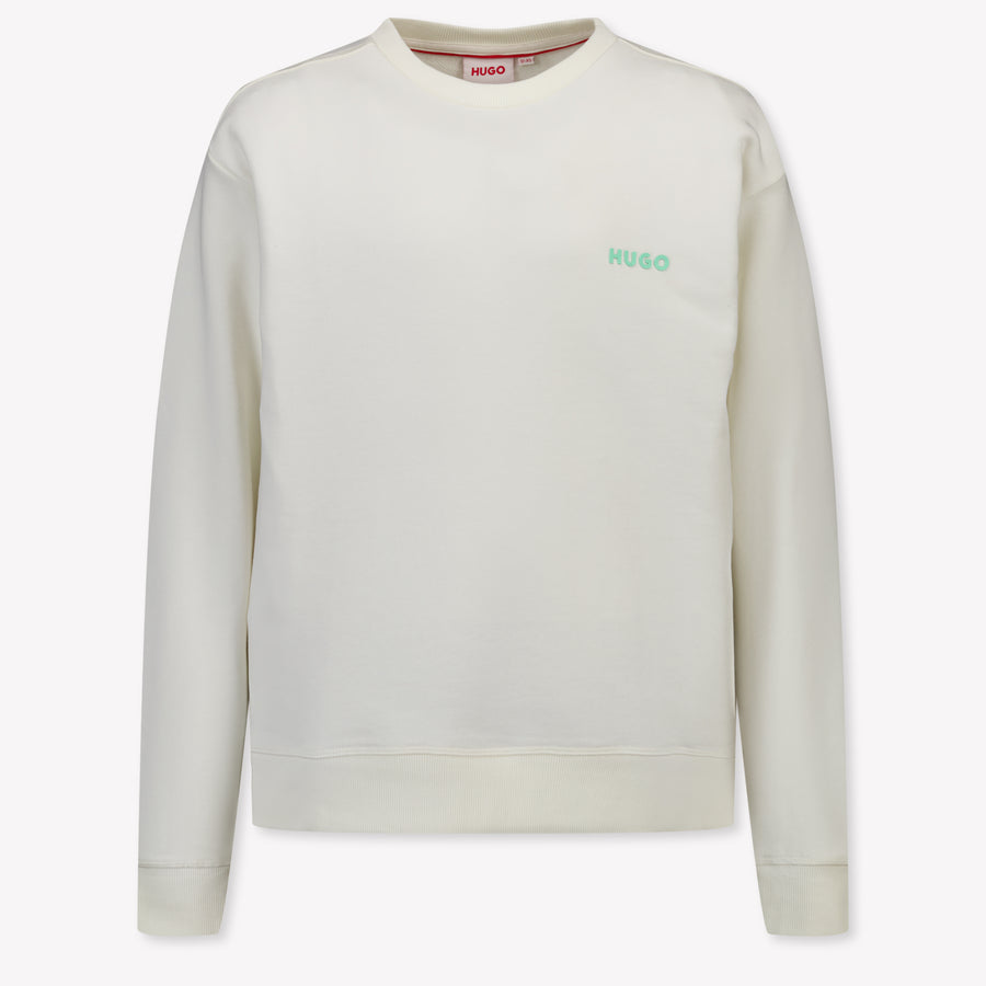 HUGO Kinder Jongens Trui In Licht Beige
